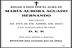María Aurora Aguado